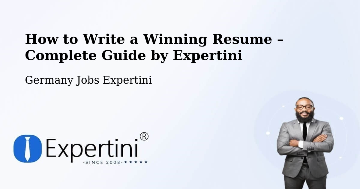 Resume Writing Guide for Job Seekers – Wernigerode - Wernigerode, Germany Jobs Expertini